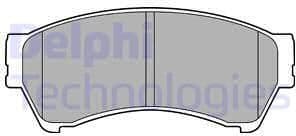 Brake Pad Set, disc brake LP2111