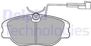 Brake Pad Set, disc brake LP875
