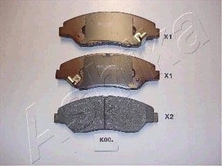 Brake Pad Set, disc brake 50-K0-000