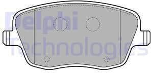 Brake Pad Set, disc brake LP1728
