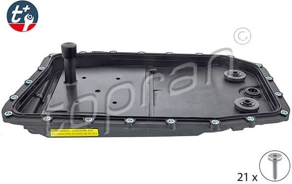 Oil Sump, automatic transmission t+ 500 991