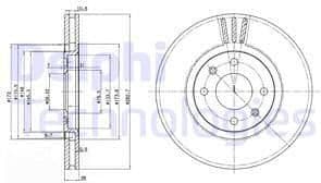 Brake Disc BG2872