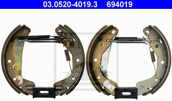 Brake Shoe Set Original ATE TopKit 03.0520-4019.3
