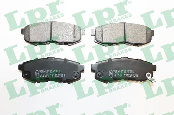 Brake Pad Set, disc brake 05P1503