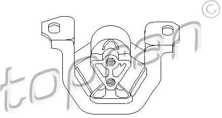 Mounting, engine 201 394