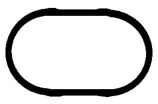 Gasket intake manifold 888.524