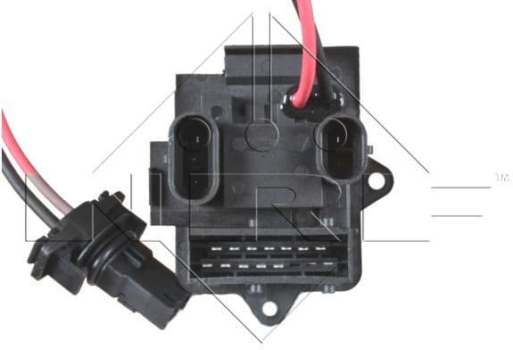 Resistor, interior blower 342057