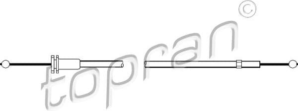Bonnet Cable PREMIUM BRAND 103 541