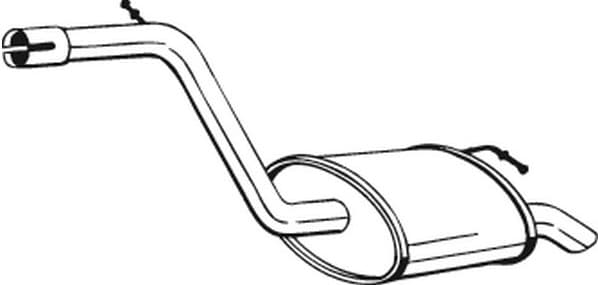 Rear Muffler 154-187