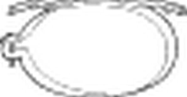 Mount, exhaust system 251-970