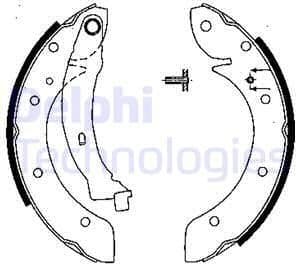 Brake Shoe Set LS1838