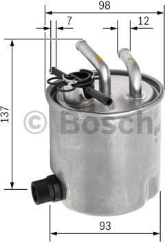 Fuel Filter F 026 402 096 - image 5