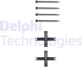 Accessory Kit, disc brake pad LX0268