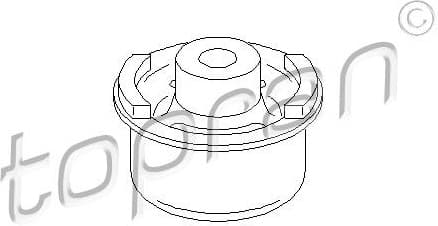 Mounting, control/trailing arm 400 336