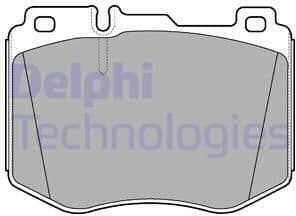 Brake Pad Set, disc brake LP3172