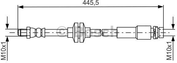 Brake Hose 1 987 481 668