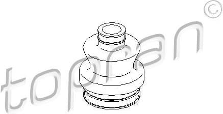 Bellow, drive shaft 400 734