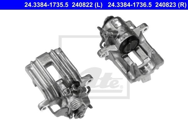 Brake Caliper 24.3384-1736.5