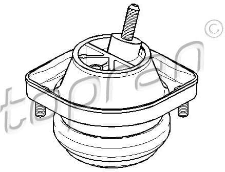 Mounting, engine 500 748