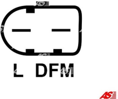 Alternator Regulator AS ARE0066 - image 3