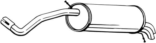 Rear Muffler 233-333