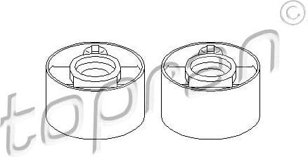 Mounting Kit, control/trailing arm 500 143