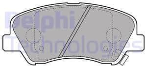 Brake Pad Set, disc brake LP2497