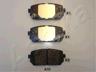 Brake Pad Set, disc brake 51-0K-K10