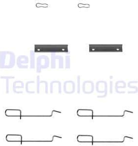 Accessory Kit, disc brake pad LX0142