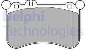 Brake Pad Set, disc brake LP2291