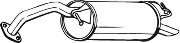 Rear Muffler 228-471