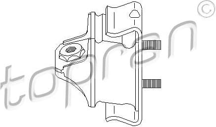 Mounting, engine 110 983