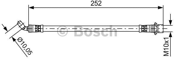 Brake Hose 1 987 481 662