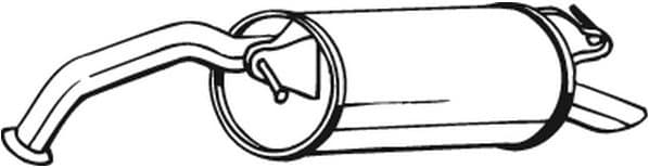 Rear Muffler 228-475