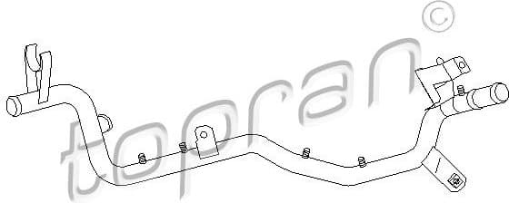 Coolant Pipe 109 017 - image 2