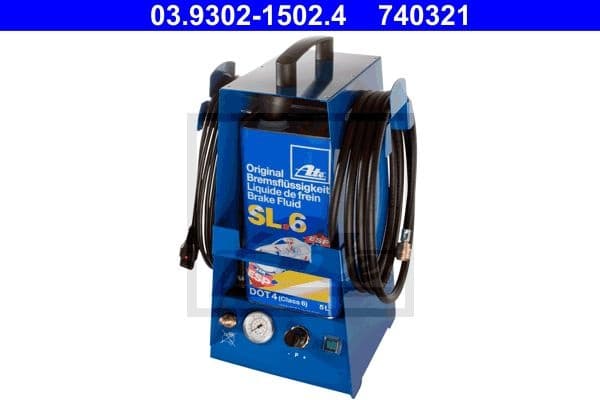 Filling/Bleeding Unit, brake hydraulics 03.9302-1502.4