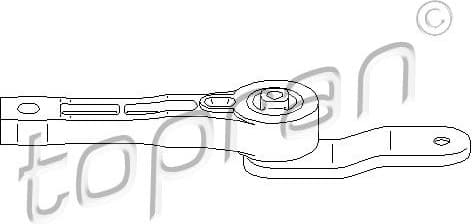 Mounting, manual transmission 110 131