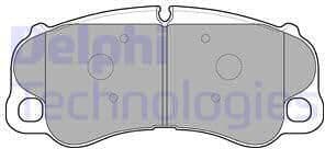 Brake Pad Set, disc brake LP3233