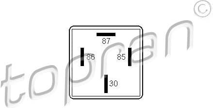 Relay, air conditioning 107 731