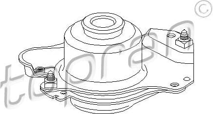 Mounting, manual transmission 107 003