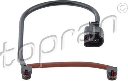 Warning Contact, brake pad wear 111 585