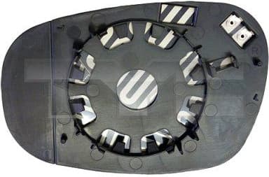 Mirror Glass, exterior mirror 303-0100-1