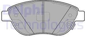 Brake Pad Set, disc brake LP2476