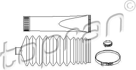 Bellow Kit, steering 201 783