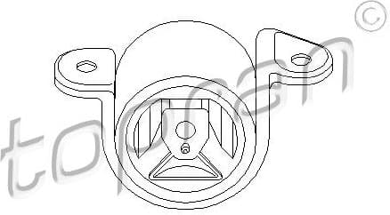 Mounting, engine 201 397