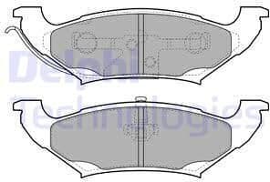 Brake Pad Set, disc brake LP2085