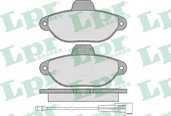 Brake Pad Set, disc brake 05P1262