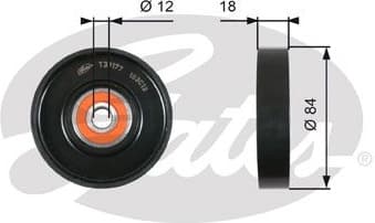 Tensioner Pulley, V-ribbed belt DriveAlign™ T39177