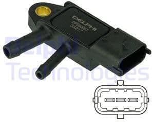 Sensor, exhaust pressure DPS00007