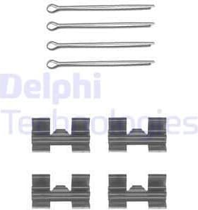 Accessory Kit, disc brake pad LX0032